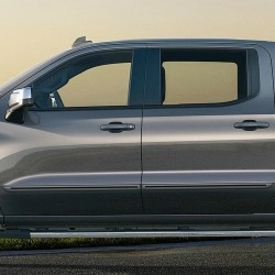  Chevrolet Silverado 1500 Crew Cab Painted Moldings with a Color Insert 2019 - 2025 / CI-SIL19-CC