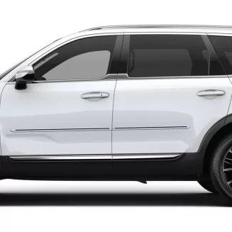 Kia Telluride Painted Body Side Moldings with Color Inserts 2020 - 2026