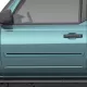 Ford Bronco 2 Door Painted Body Side Moldings with Color Inserts 2021 - 2023