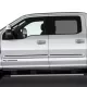Ford F-350 SuperCrew (4 Full Size Doors) Painted Body Side Moldings with Color Inserts 2017 - 2022
