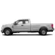 Ford F-350 SuperCab (Extended Cab) Painted Body Side Moldings with Color Inserts 2017 - 2022