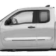 Nissan Frontier King Cab Painted Body Side Moldings with Color Inserts 2022 - 2023