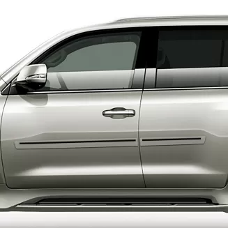 Lexus LX Painted Body Side Moldings with Color Inserts 2015 - 2021