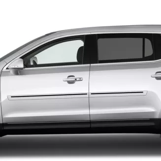 Lincoln MKT Painted Body Side Moldings with Color Inserts 2010 - 2018