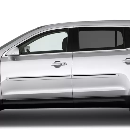 Lincoln MKT Painted Body Side Moldings with Color Inserts 2010 - 2018