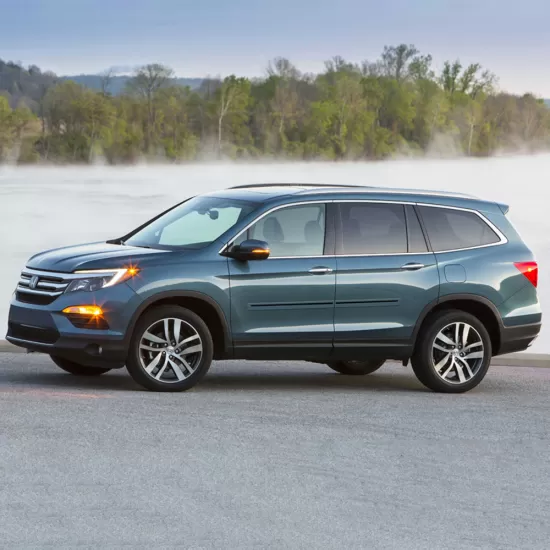 Honda Pilot Painted Body Side Moldings with Color Inserts 2016 - 2022