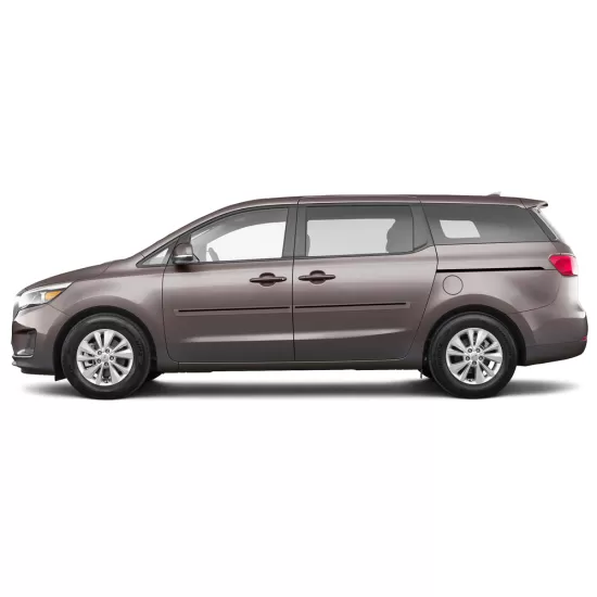 Kia Sedona Painted Body Side Moldings with Color Inserts 2015 - 2021