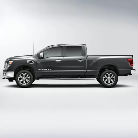 Nissan Titan Crew Cab Painted Body Side Moldings with Color Inserts 2016 - 2023