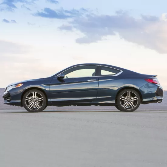 Honda Accord 2 Door Painted Body Side Moldings with Color Inserts 2013 - 2017