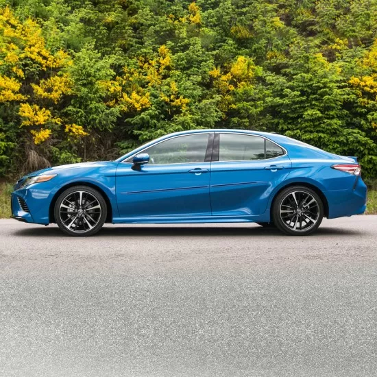 Toyota Camry Painted Body Side Moldings with Color Inserts 2018 - 2026