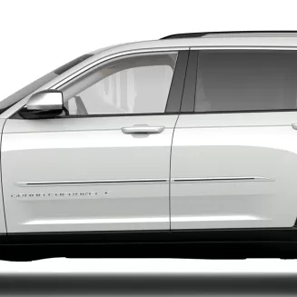 Jeep Grand Cherokee L Painted Body Side Moldings with Color Inserts 2021 - 2023
