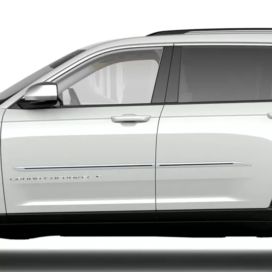 Jeep Grand Cherokee L Painted Body Side Moldings with Color Inserts 2021 - 2023