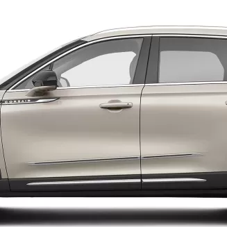 Lincoln Corsair Painted Body Side Moldings with Color Inserts 2020 - 2023