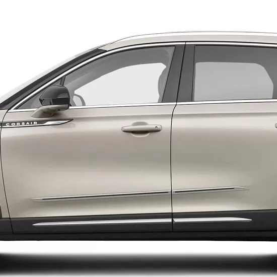 Lincoln Corsair Painted Body Side Moldings with Color Inserts 2020 - 2023