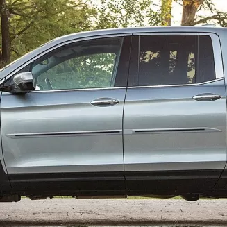 Honda Ridgeline Painted Body Side Moldings with Color Inserts 2016 - 2026