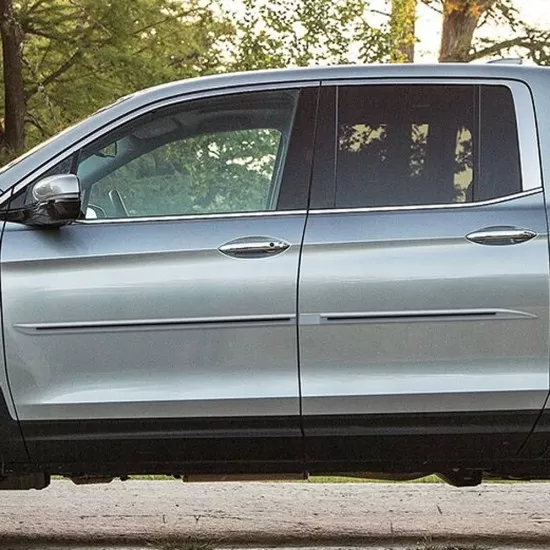 Honda Ridgeline Painted Body Side Moldings with Color Inserts 2016 - 2026