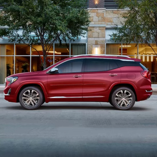 GMC Terrain Painted Body Side Moldings with Color Inserts 2018 - 2023