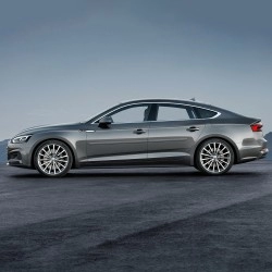  Audi A5 Sportback 4 Door Painted Body Side Molding 2017 - 2025 / FE-AUDI-A5-4DR