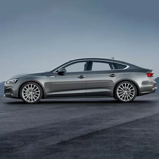  Audi A5 Sportback 4 Door Painted Body Side Molding 2017 - 2025 / FE-AUDI-A5-4DR