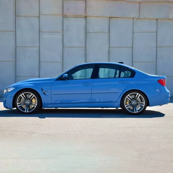 BMW 3-Series 4 Door Painted Body Side Moldings 2012 - 2018