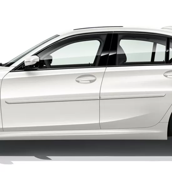 BMW 3-Series 4 Door Painted Body Side Moldings 2019 - 2022