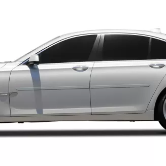 BMW 7-Series Short Rear Door Painted Body Side Moldings 2009 - 2022