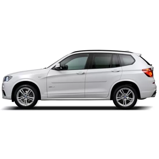 BMW X3 Painted Body Side Moldings 2011 - 2026