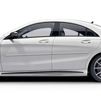 Mercedes CLA Painted Body Side Moldings 2014 - 2020