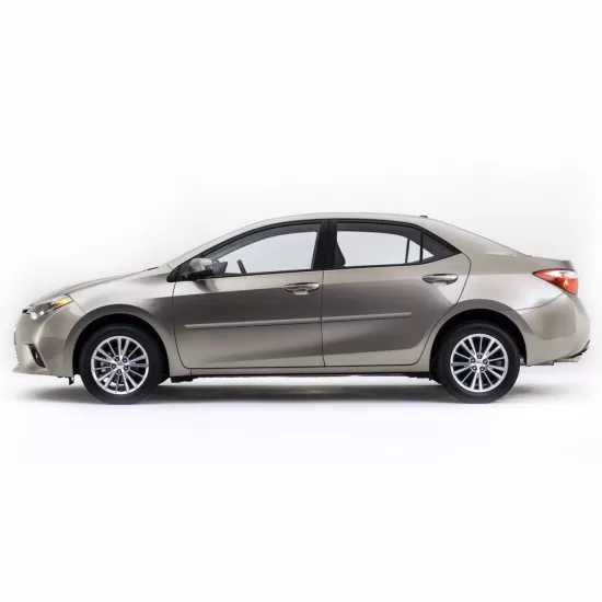Toyota Corolla Sedan Painted Body Side Moldings 2014 - 2019
