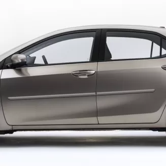 Toyota Corolla Sedan Painted Body Side Moldings 2014 - 2019