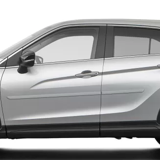 Mitsubishi Eclipse Cross Painted Body Side Moldings 2018 - 2025