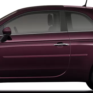 Fiat 500 Painted Body Side Moldings 2012 - 2019