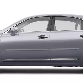 Lexus LS Long Door Painted Body Side Moldings 2007 - 2017