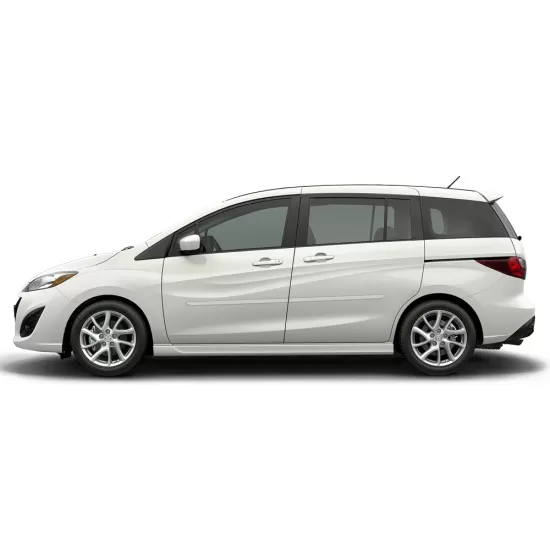 Mazda 5 Painted Body Side Moldings 2010 - 2015