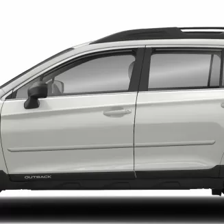 Subaru Outback Painted Body Side Moldings 2010 - 2019