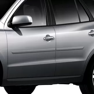 Hyundai Santa Fe Painted Body Side Moldings 2007 - 2012
