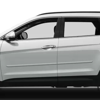 Hyundai Santa Fe Painted Body Side Moldings 2013 - 2018