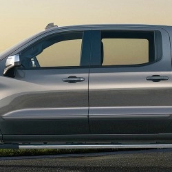  GMC Sierra 2500 Crew Cab Painted Body Side Molding 2019 - 2025 / FE-SIL19-CC
