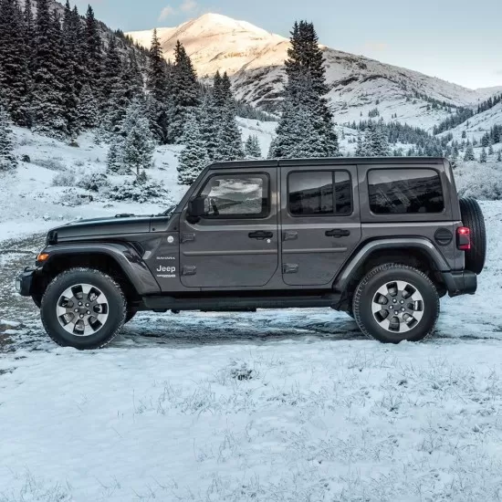 Jeep Wrangler 4 Door Painted Body Side Moldings 2006 - 2024