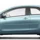 Toyota Yaris 3 Door Hatchback Painted Body Side Moldings 2007 - 2011