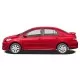 Toyota Yaris Sedan Painted Body Side Moldings 2007 - 2011