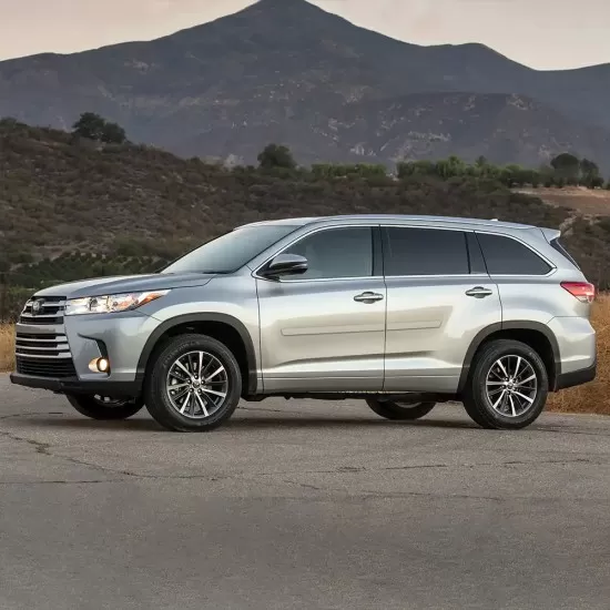 Toyota Highlander Painted Body Side Moldings 2014 - 2019