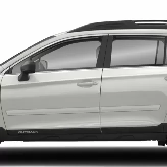 Subaru Outback Painted Body Side Moldings 2010 - 2019