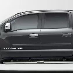  Nissan Titan Crew Cab Painted Body Side Molding 2016 - 2024 / FE2-TITAN16-CC