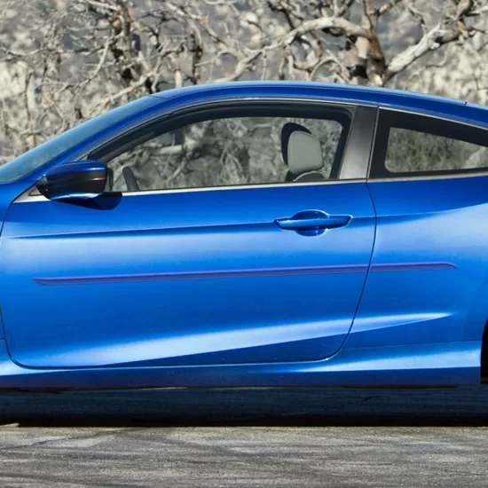 Honda Civic 2 Door Painted Body Side Moldings 2016 - 2021