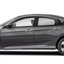  Honda Civic 5 Door Painted Body Side Molding 2016 - 2026 / FE7-CIV16-4DR