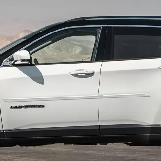 Jeep Compass Painted Body Side Moldings 2017 - 2025