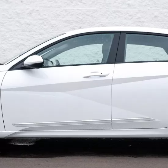 Hyundai Elantra Painted Body Side Moldings 2021 - 2025