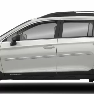 Subaru Outback Painted Body Side Moldings 2010 - 2019