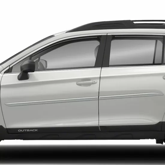 Subaru Outback Painted Body Side Moldings 2010 - 2019